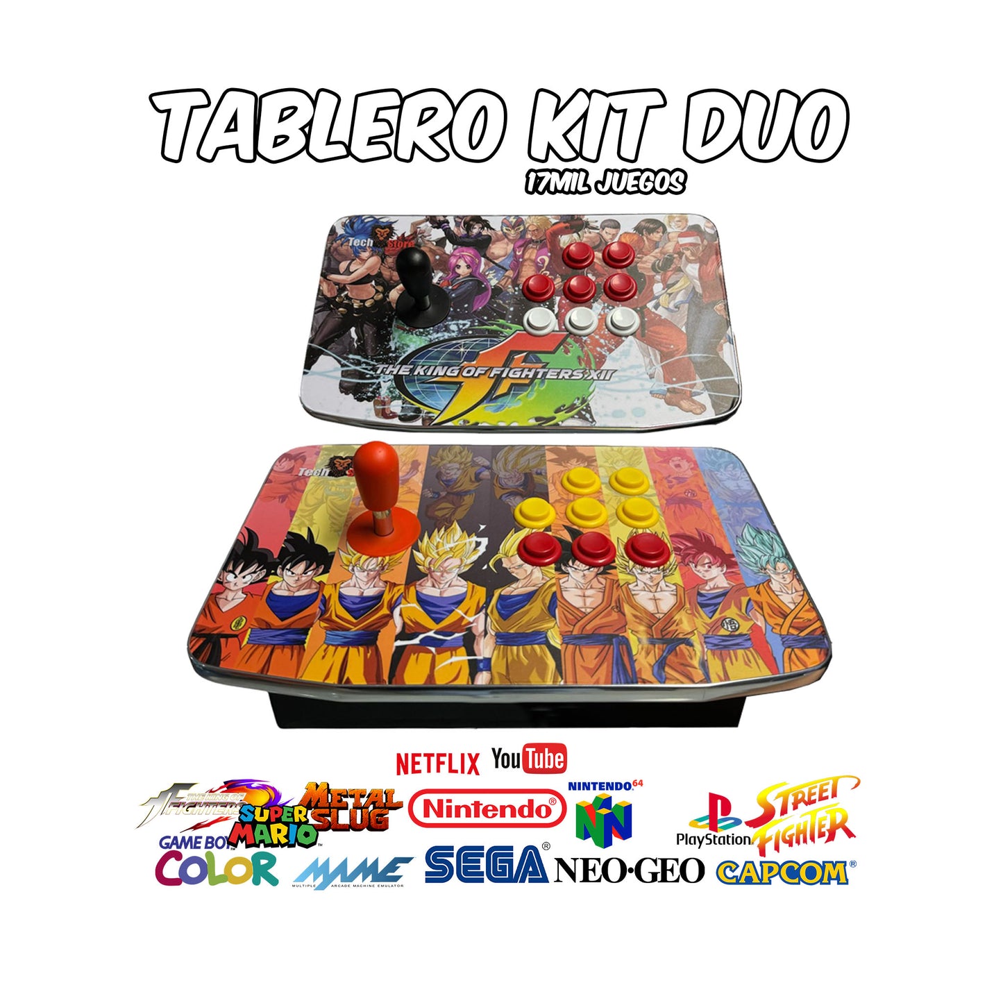 Tablero arcade KIT DUO