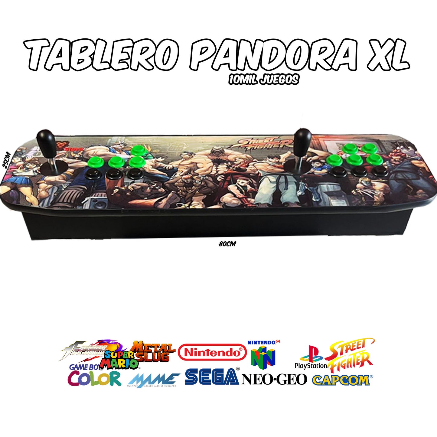 Tablero arcade Pandora XL