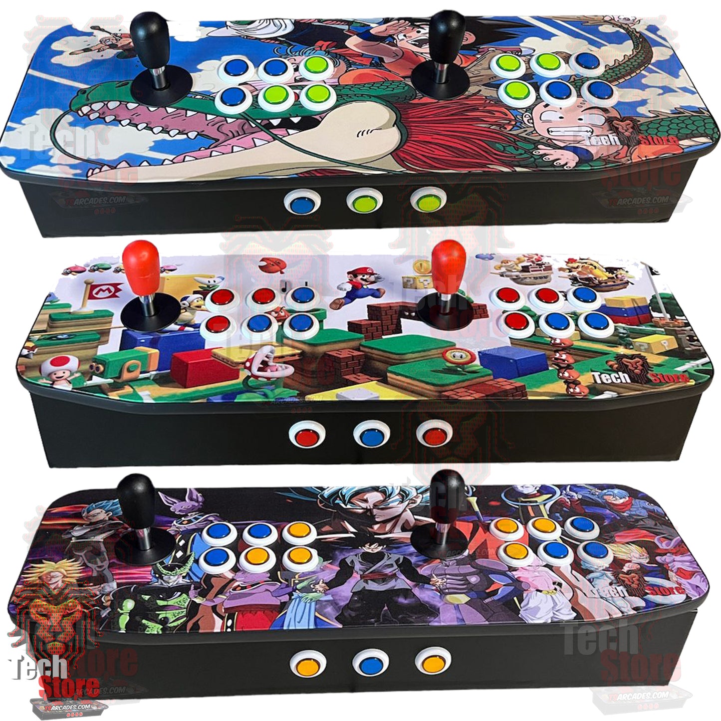 Tablero arcade Pandora | 10,000 Juegos | TSARCADES