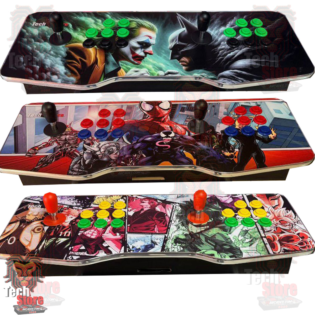 Tablero arcade Techstore plus | 17,000 Juegos | TSARCADES
