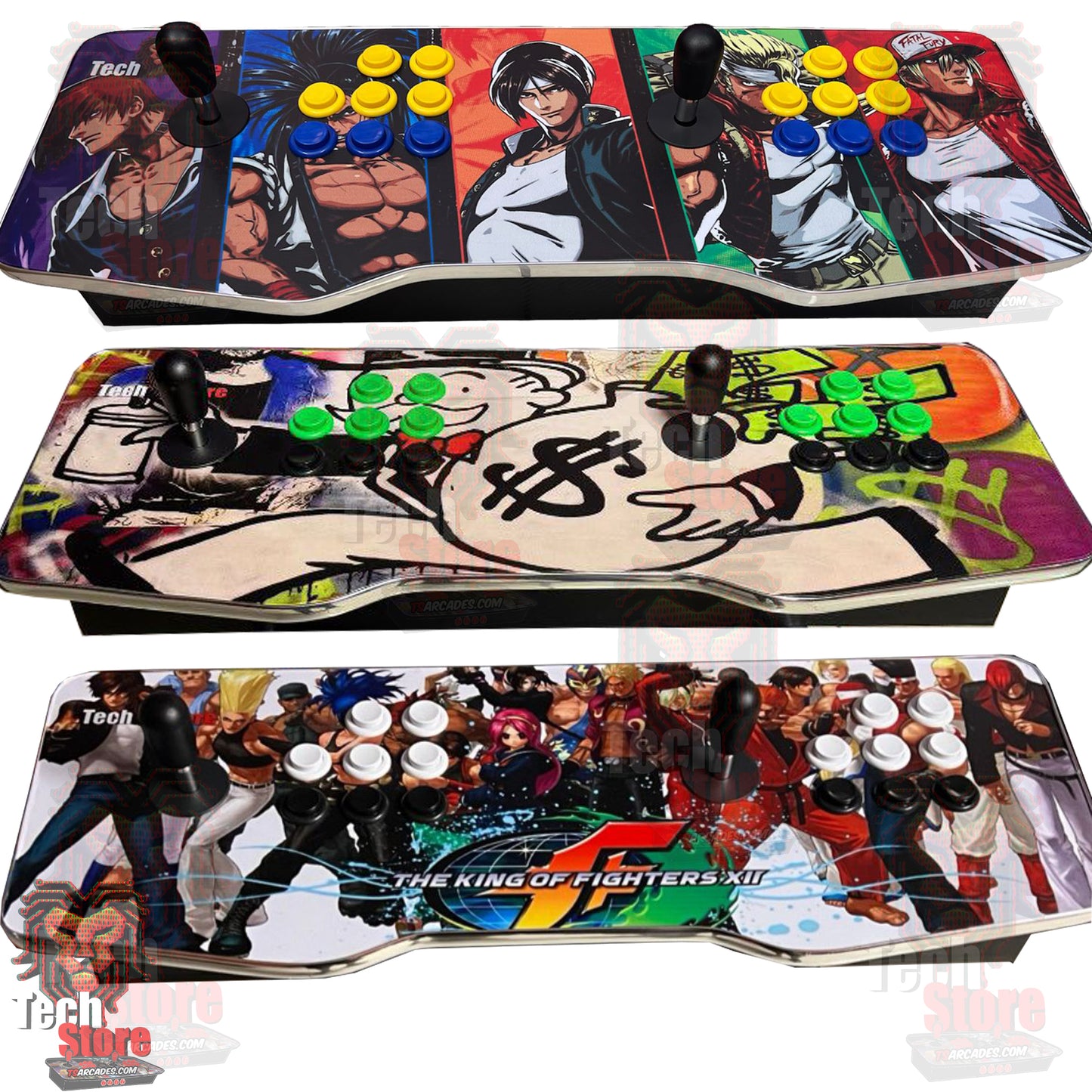 Tablero arcade Techstore plus | 17,000 Juegos | TSARCADES