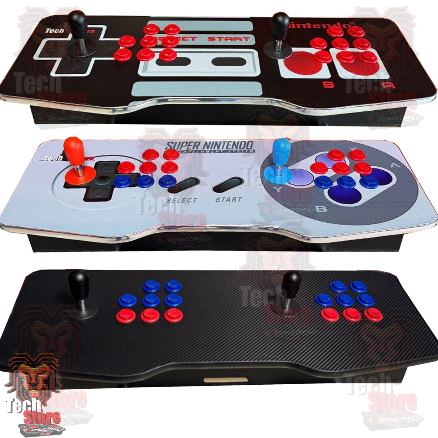Tablero arcade Techstore plus | 17,000 Juegos | TSARCADES