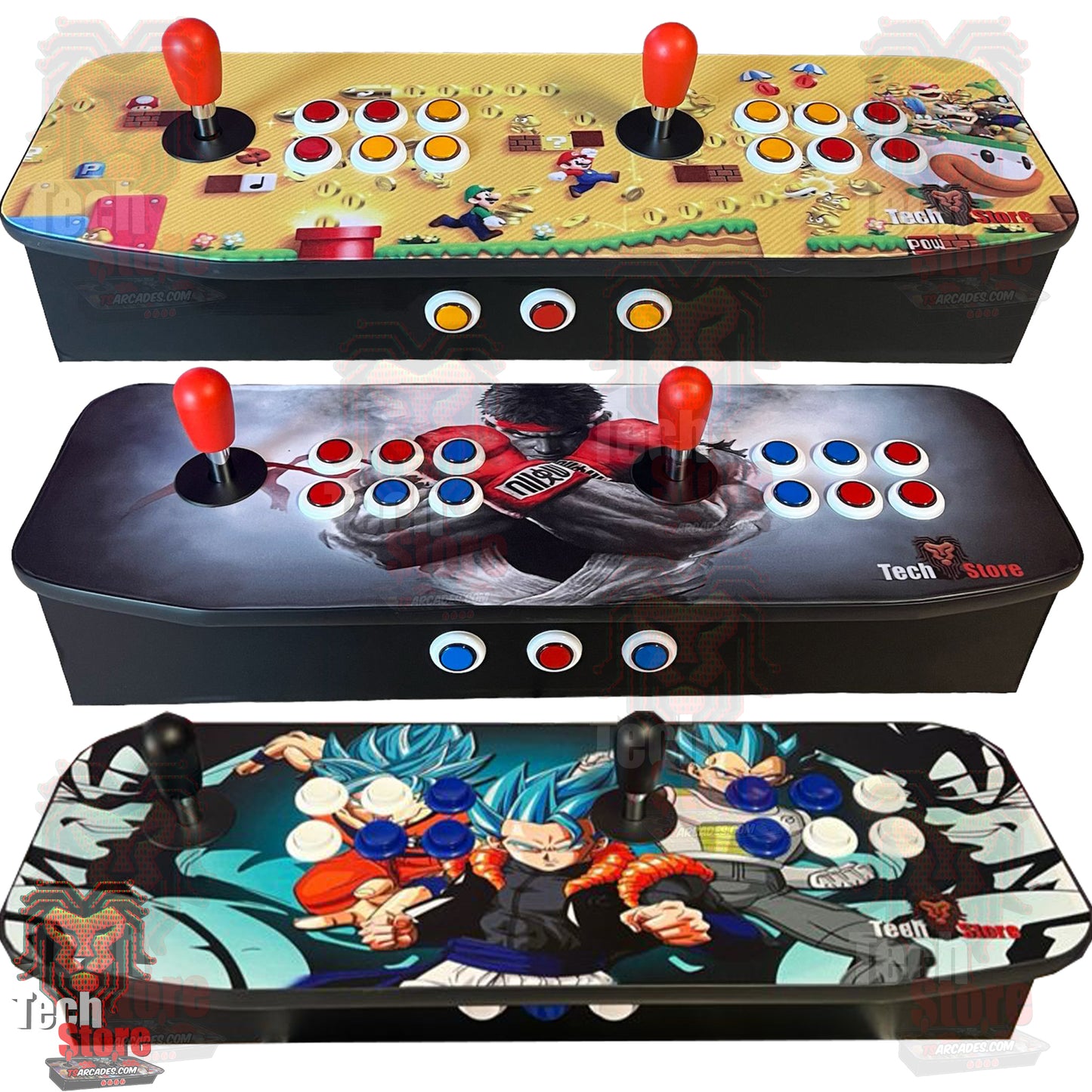 Tablero arcade Pandora | 10,000 Juegos | TSARCADES