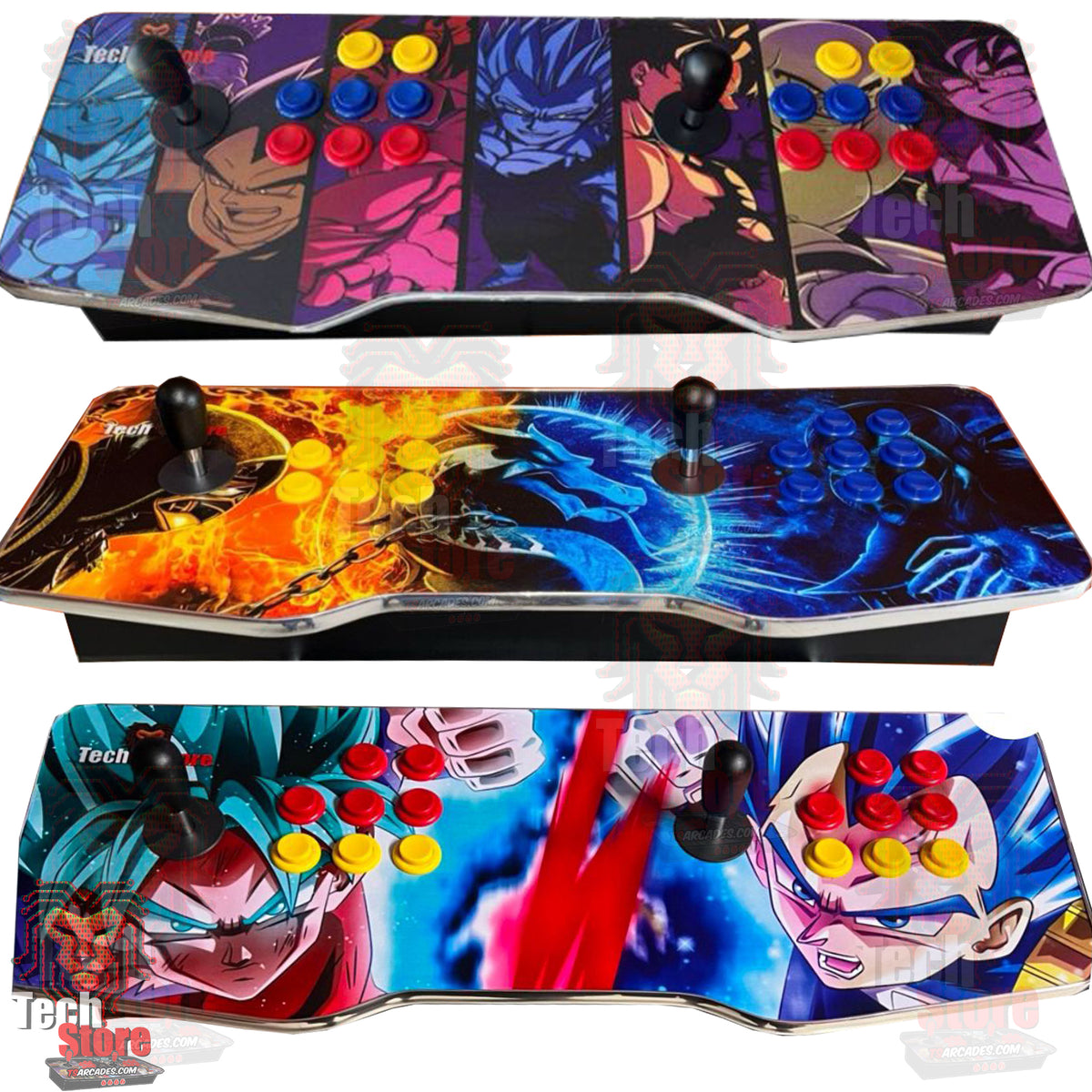 Tablero arcade Techstore plus | 17,000 Juegos | TSARCADES