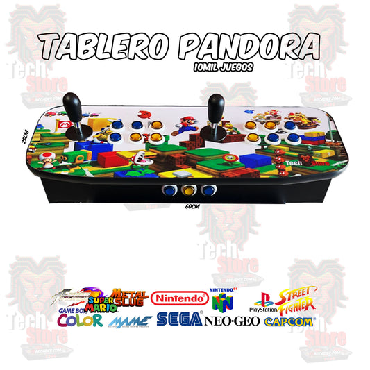 Tablero arcade Pandora | 10,000 Juegos | TSARCADES