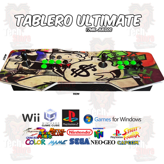 Tablero arcade Ultimate | 17,000 Juegos | TSARCADES